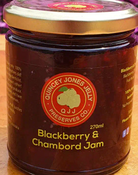 QJJ Blackberry & Chambord Jam 270ml