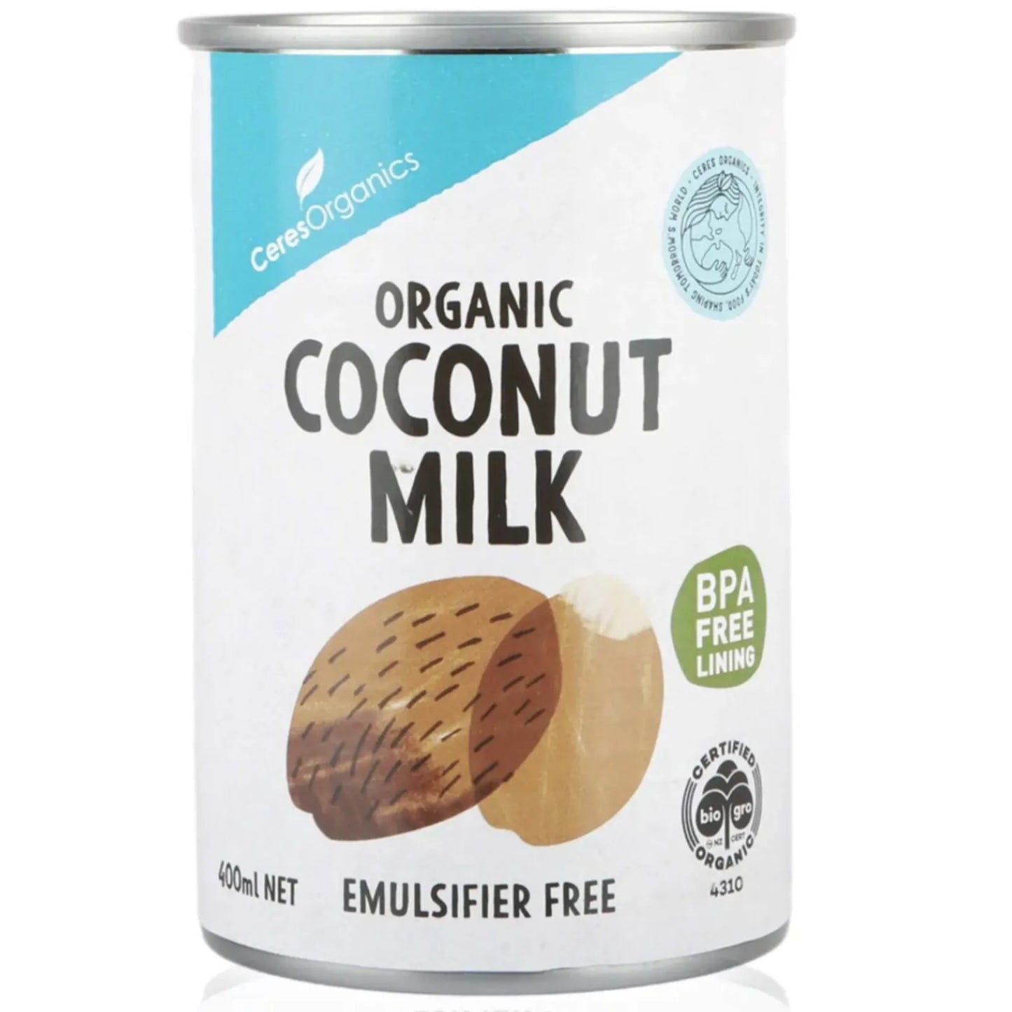 Ceres Organic Coconut Milk 400ml