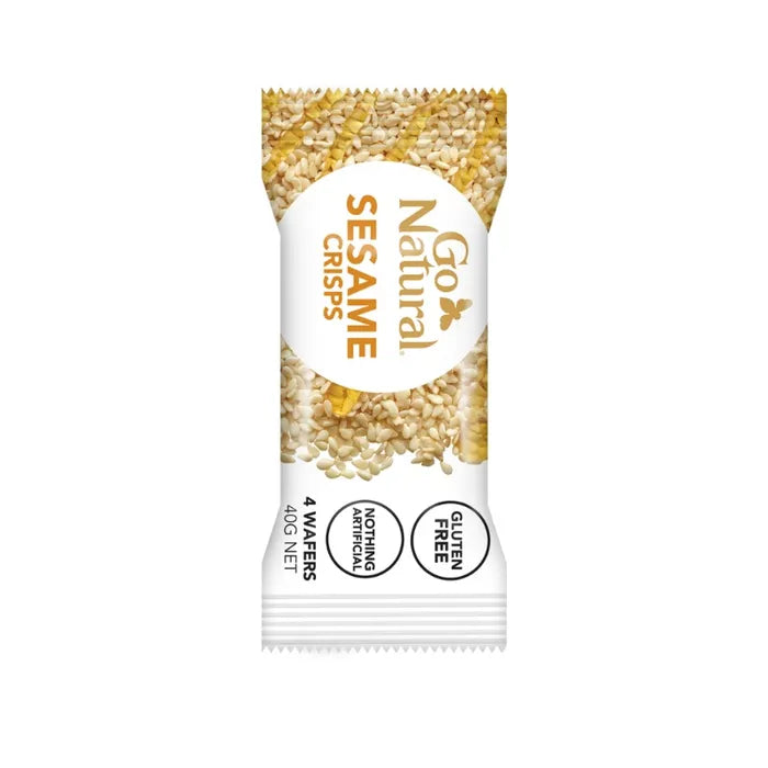 Go Natural Sesame Crisps 40g